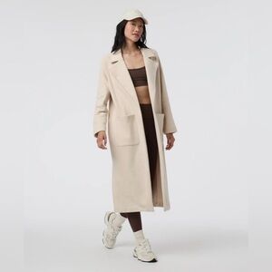 NEW Vuori Restore Trench Coat in Dune